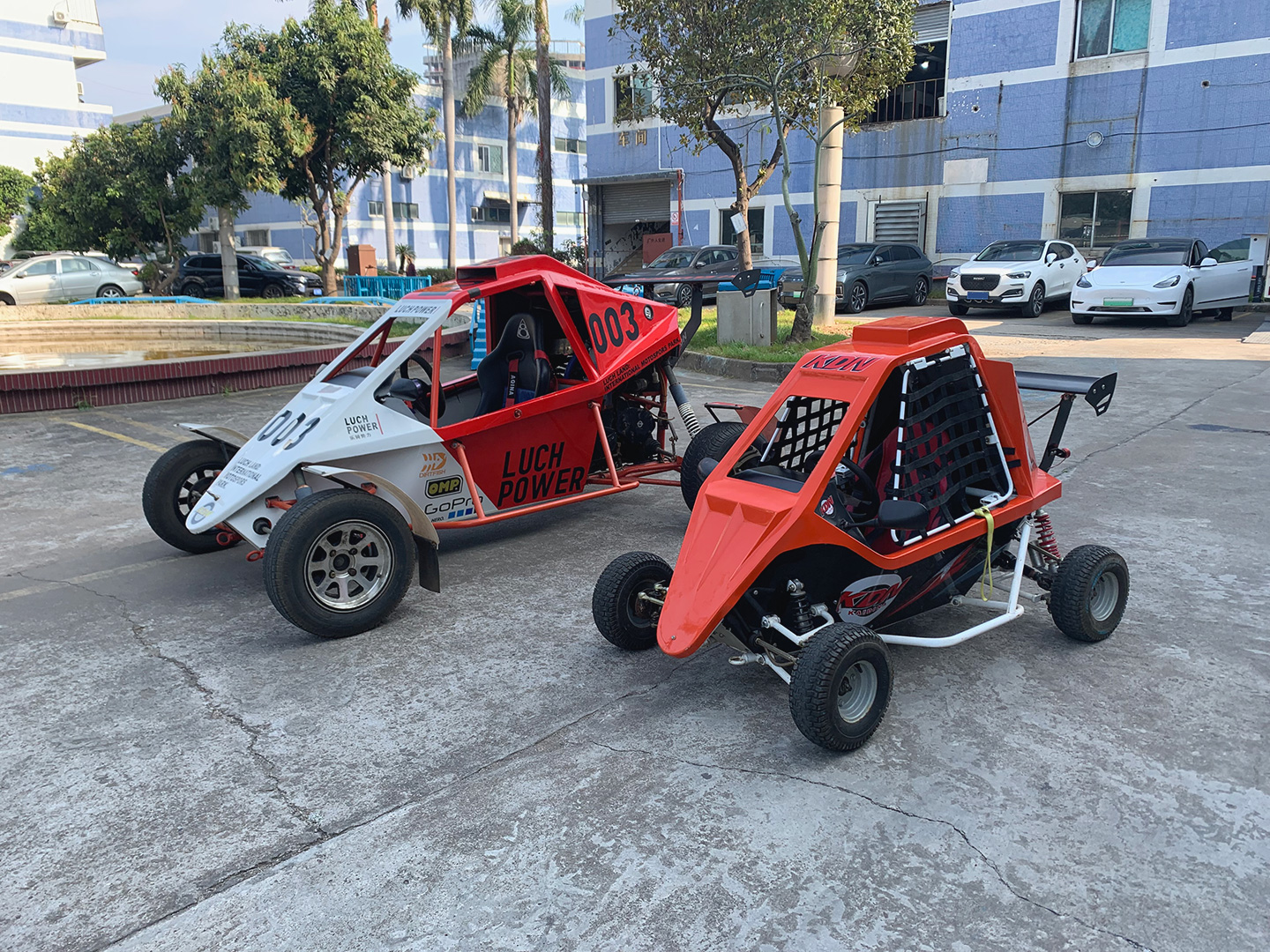 Off-road kart vehicle